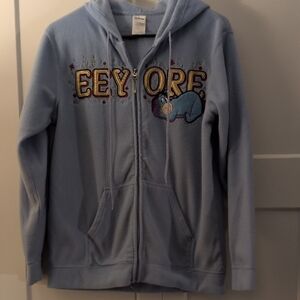 Disney Eeyore Light Blue Fleece Hoodie